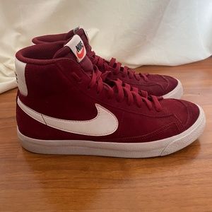 SOLD Nike Trailblazers - Red Suede - Women's 8.5
